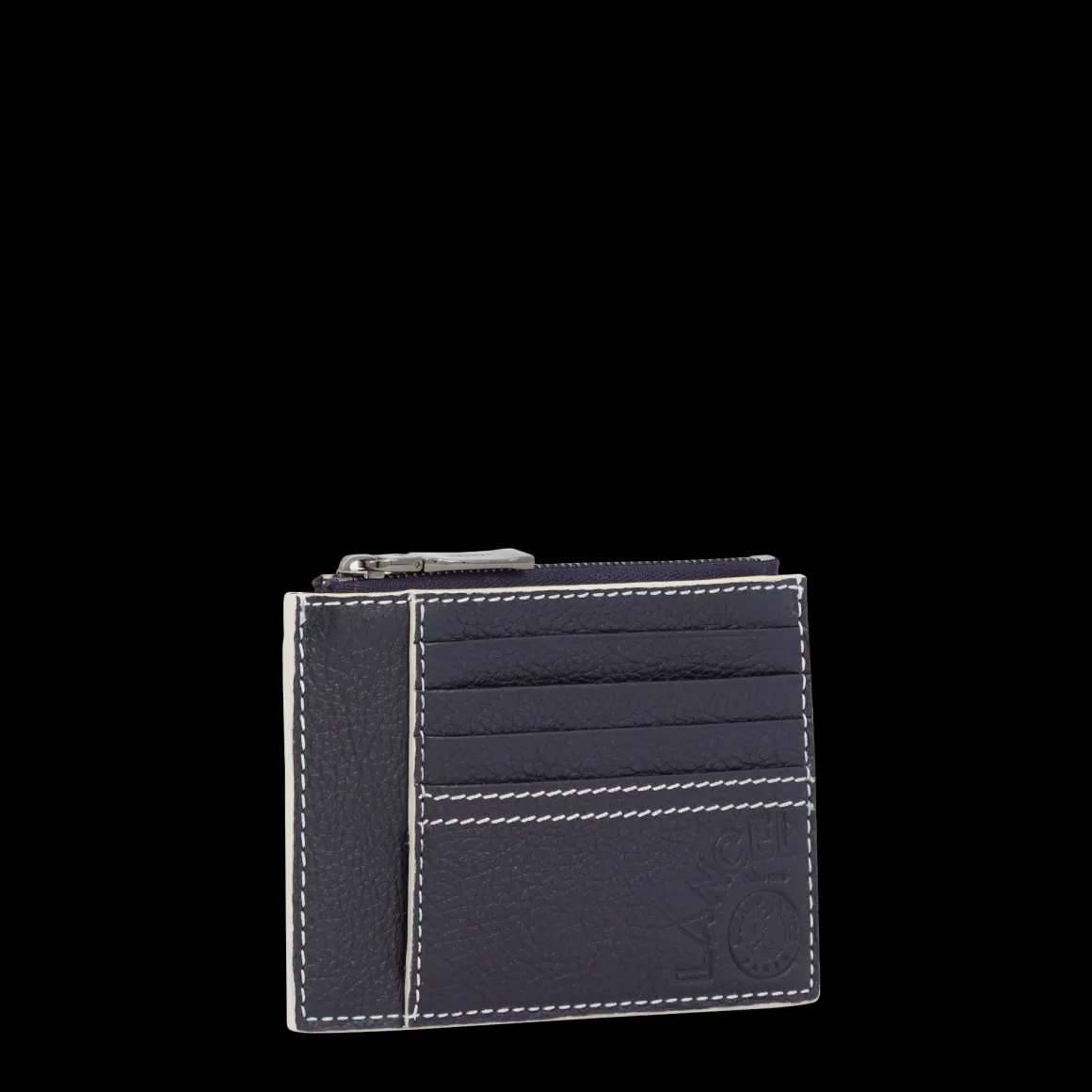 portecartes_zipp_lancel_pour_rolandgarros__marine_3.webp Roland-Garros Porte-monnaie, Porte-carte, Portefeuille | Petite Maroquinerie-Porte-Cartes zippé Lancel pour - Marine