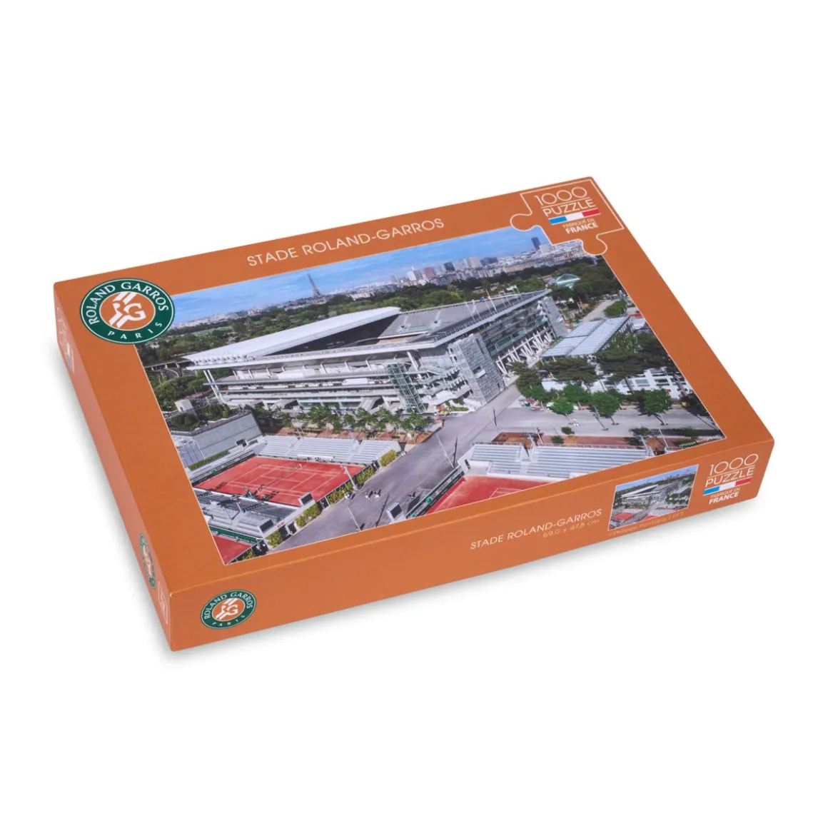 Roland-Garros Jeux-Puzzle 1000 pièces Philippe Chatrier - Multicolor