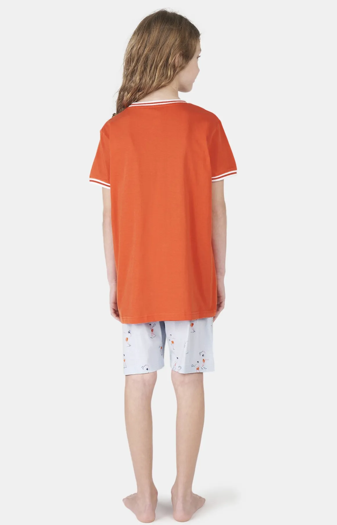 pyjama_court_garon_arthur_x_rolandgarros__terre_battue_3.webp Roland-Garros Bas | Hauts-Pyjama court garçon Arthur x - Terre Battue