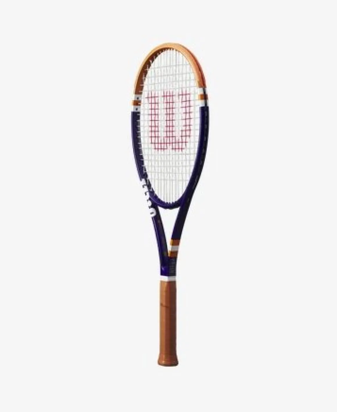 raquette_de_tennis_blade__v_x_wilson_x_rolandgarris__marine_et_terre_battue_4.webp Roland-Garros Raquettes | Raquettes-Raquette de tennis Blade 98 V8 (16x19) Wilson x Roland-Garris - Marine et Terre Battue