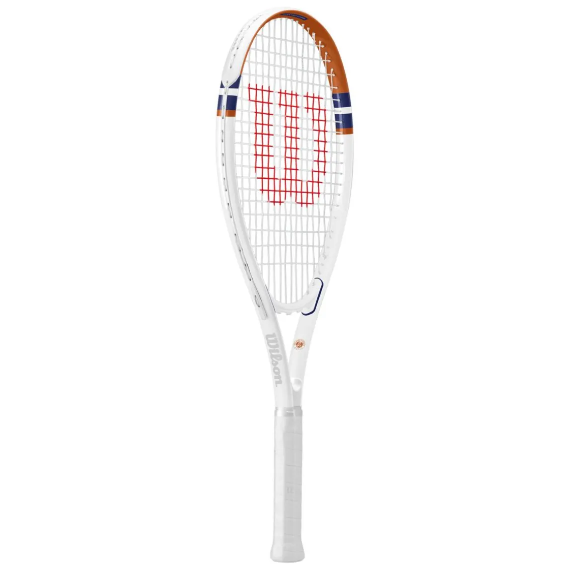 Roland-Garros Raquettes | Raquettes-Raquette de tennis Elite Wilson x - Terre Battue et Blanc