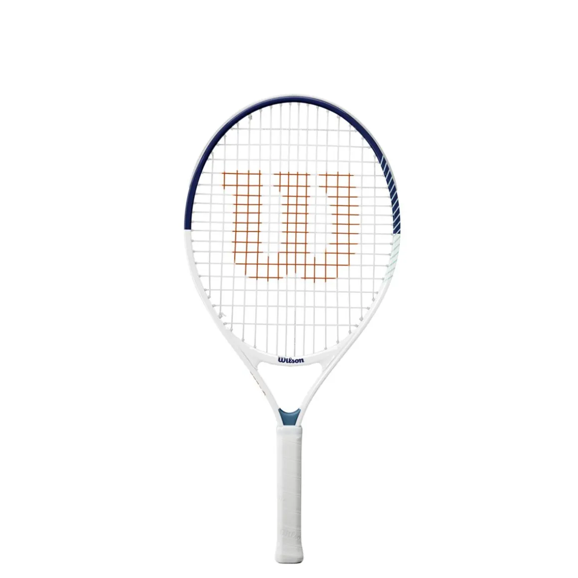 Roland-Garros Raquettes | Raquettes-Raquette Elite 23 Junior Wilson x - Blanc et Marine
