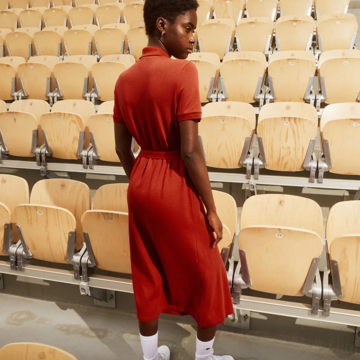 robe_femme_lacoste_pour_rolandgarros__briquette_2.webp Roland-Garros Jupes, Robes & Pantalons-Robe femme Lacoste pour - Briquette