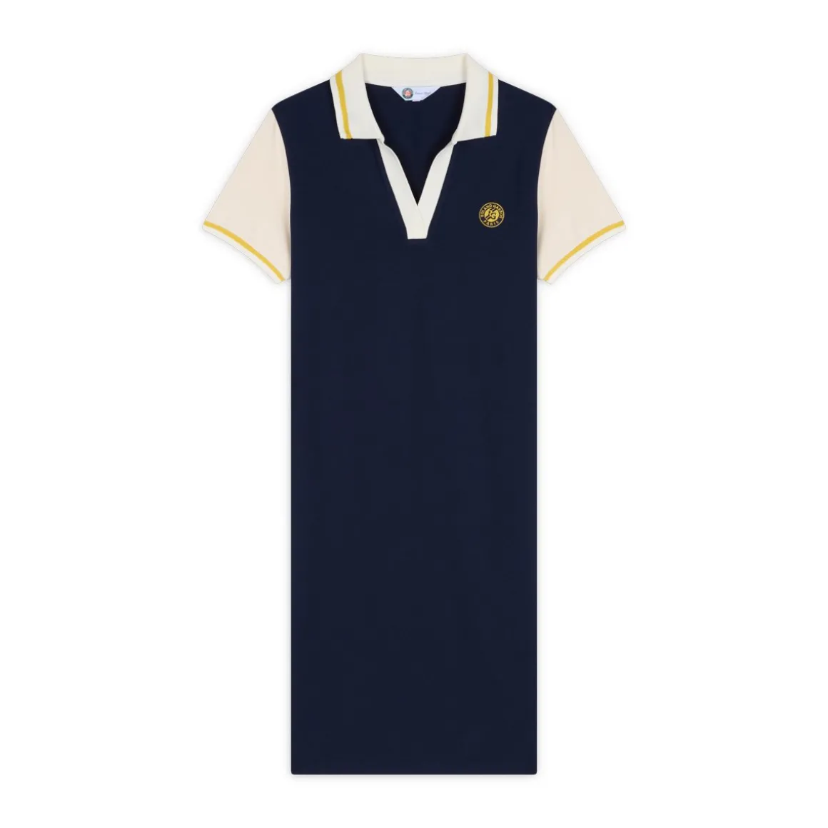 robe_heritage_femme_rolandgarros__marine_5.webp Roland-Garros Jupes, Robes & Pantalons-Robe Heritage femme - Marine