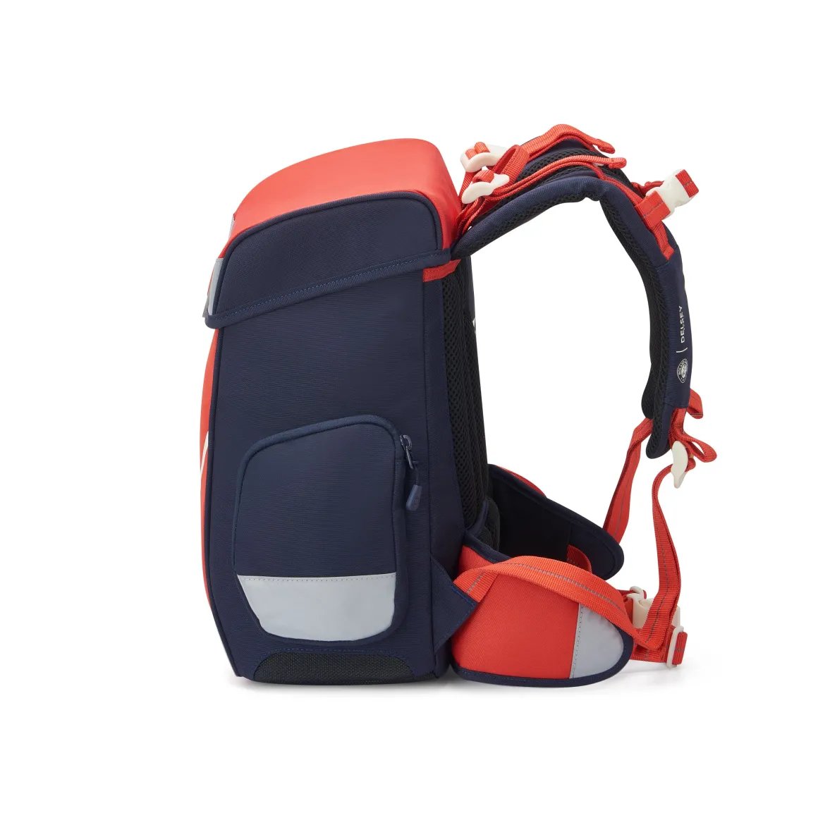 sac__dos_scolaire_delsey_x_rolandgarros__marine_et_terrebattue_3.webp Roland-Garros Bagageries | Accessoires-Sac à dos scolaire Delsey x - Marine et terre-battue