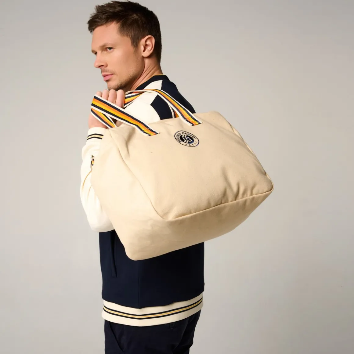 Roland-Garros Bagageries | Sacs-Sac 48H Héritage - Beige