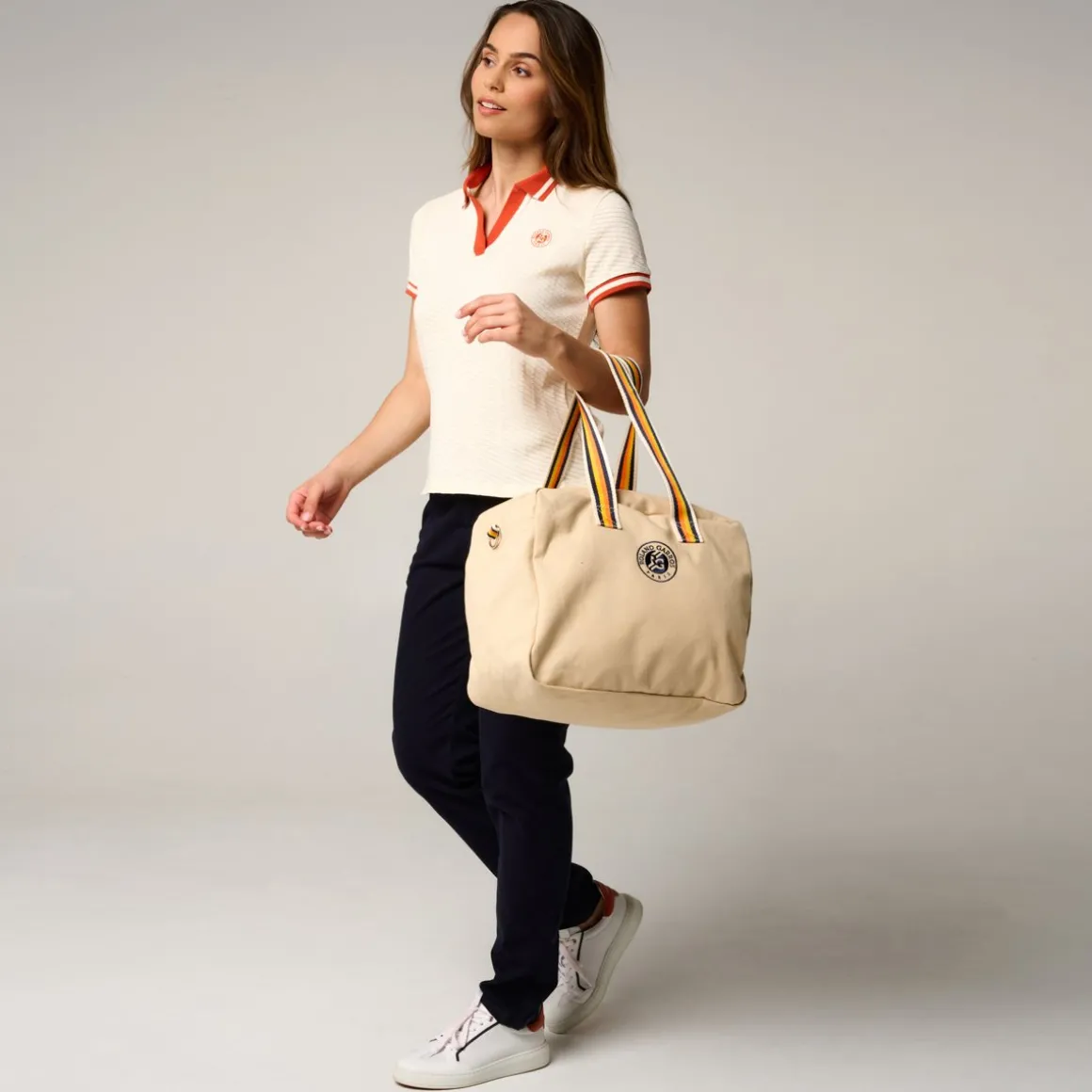 Roland-Garros Bagageries | Sacs-Sac 48H Héritage - Beige