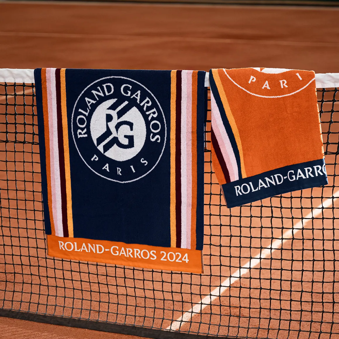 Roland-Garros Linge De Bain | Linge De Maison-Serviette officielle joueur•se 2024 - Marine