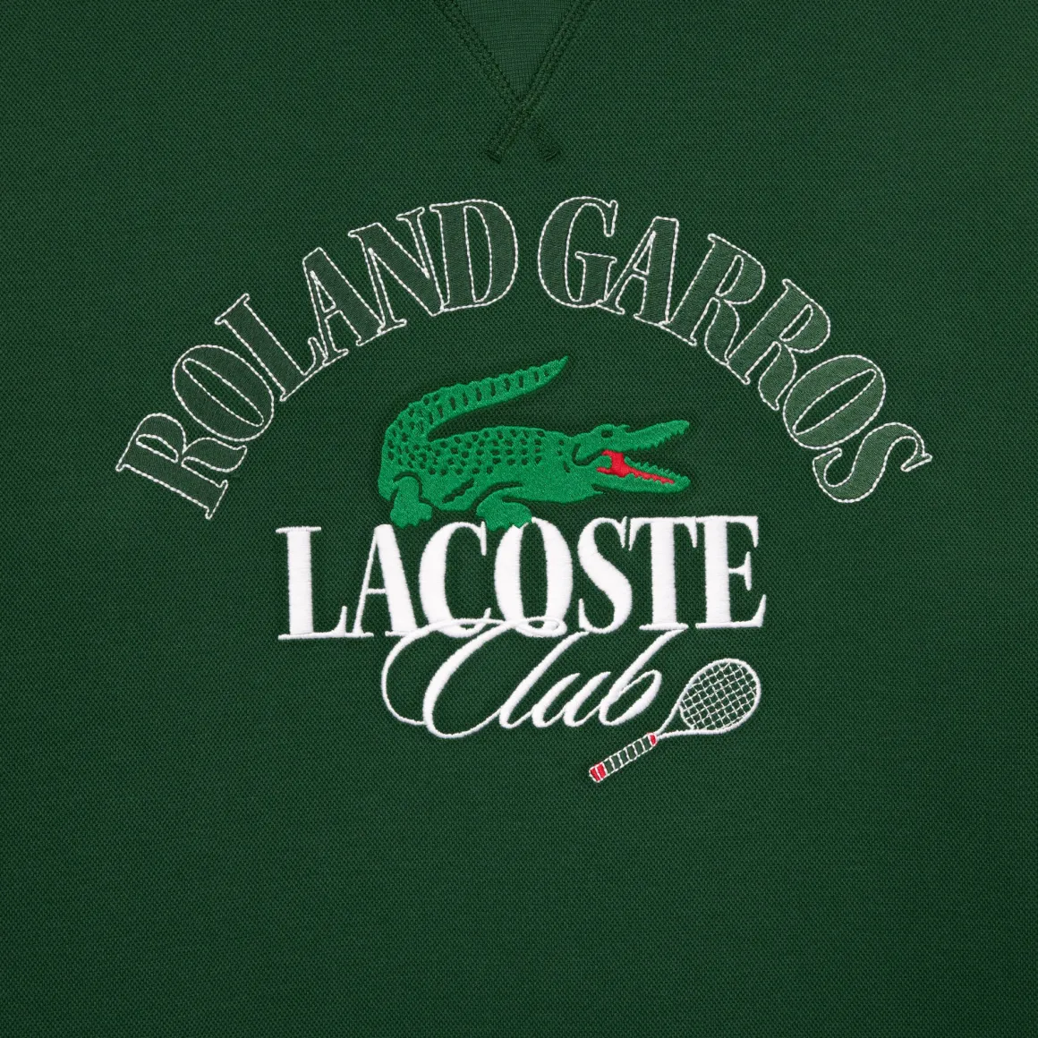 Roland-Garros Pulls & Sweats | Pulls & Sweats-Sweat à capuche Sport Sportsuit édition Unisexe Lacoste x Roland Garros - Vert