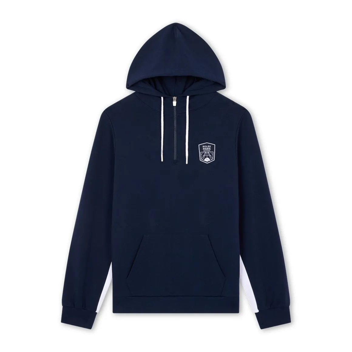 Roland-Garros Pulls & Sweats | Pulls & Sweats-Sweat à capuche zippé unisexe Rolex Paris Masters - Marine