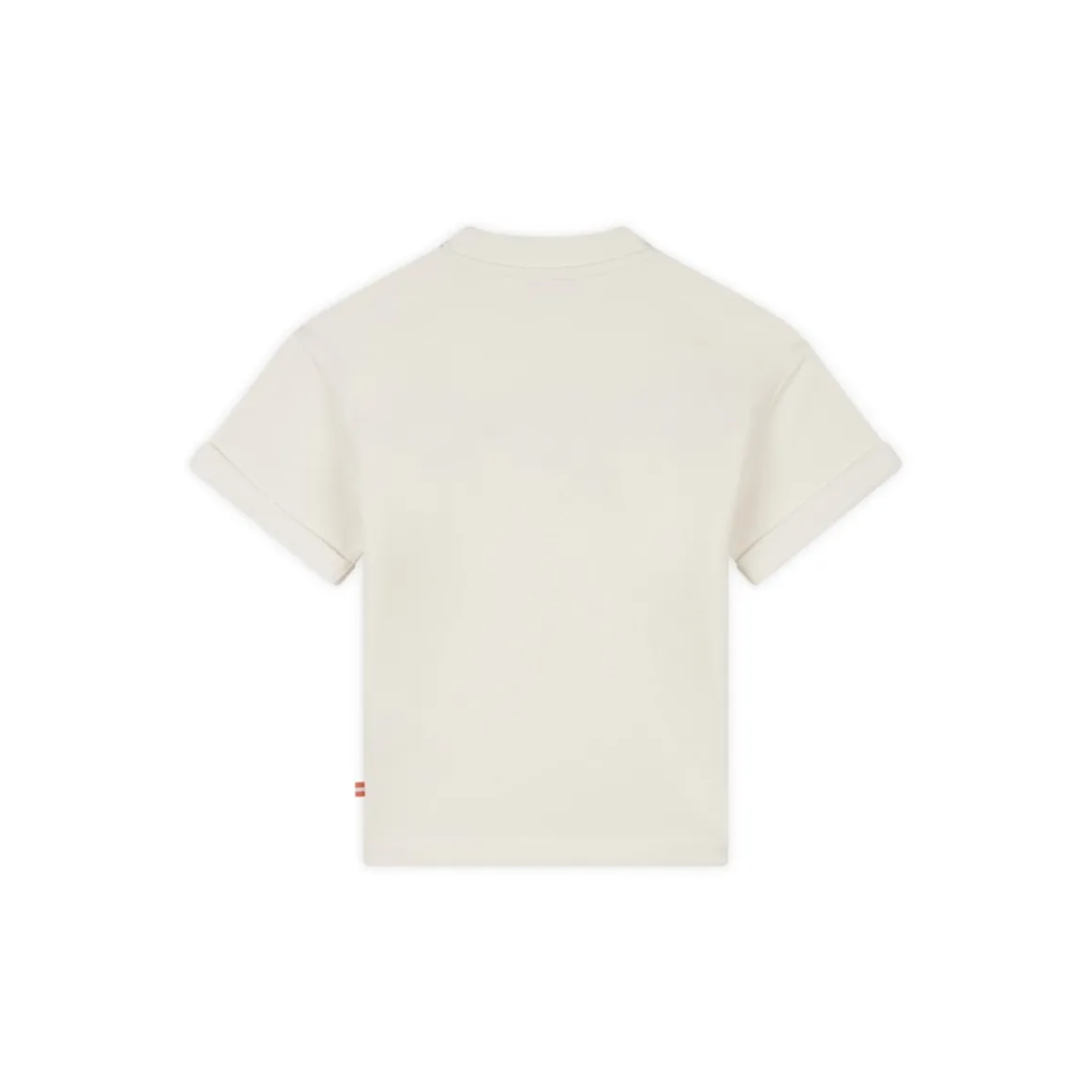 Roland-Garros Hauts-Sweat manches courtes Stripes Fille - Ecru