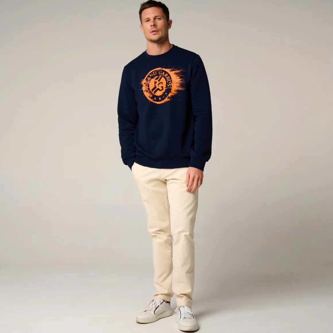 sweatshirt_logo_homme_rolandgarros__marine_2.webp Roland-Garros Pulls & Sweats-Sweatshirt Logo homme - Marine