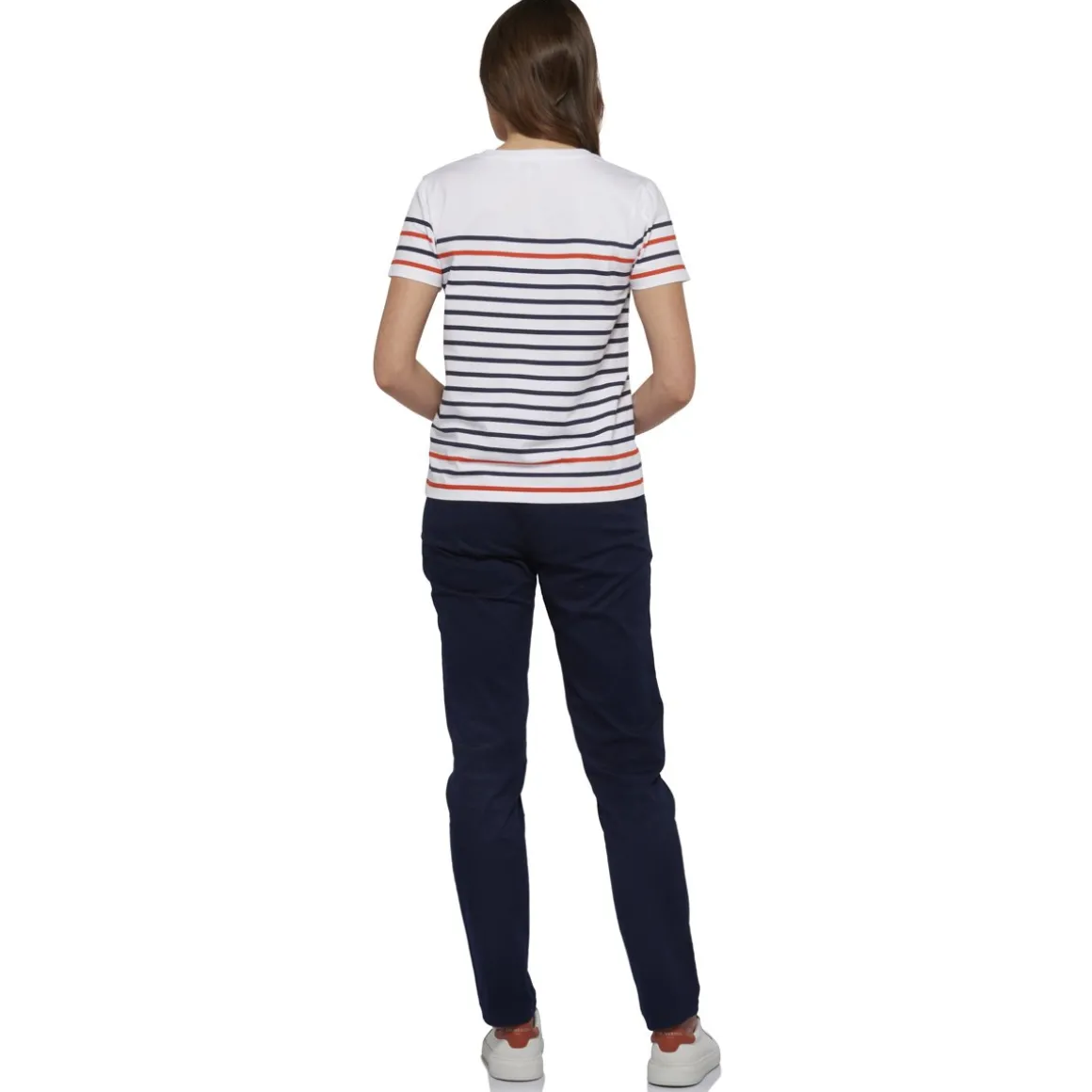 t_shirt_femme_marinire_rolandgarros__blanc_3.webp Roland-Garros T Shirts & Débardeurs-T shirt femme marinière - blanc