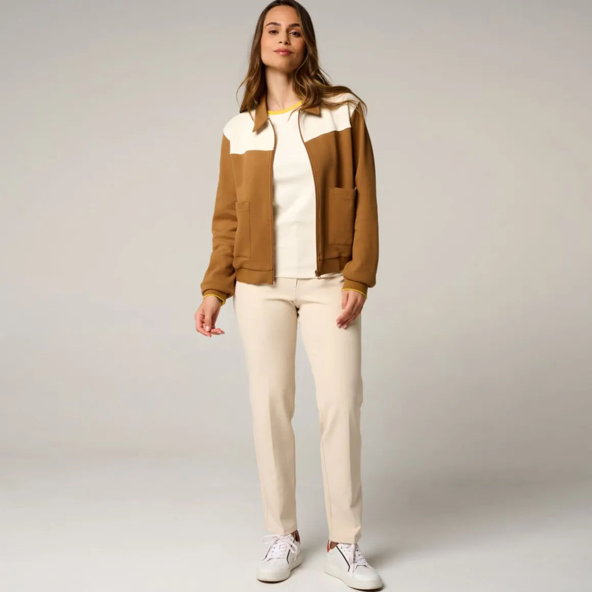 teddy_heritage_femme_rolandgarros__mastic_3.webp Roland-Garros Vestes-Teddy Heritage femme - Mastic