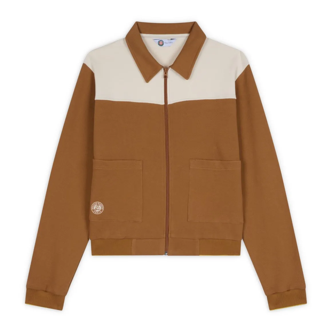 teddy_heritage_femme_rolandgarros__mastic_6.webp Roland-Garros Vestes-Teddy Heritage femme - Mastic