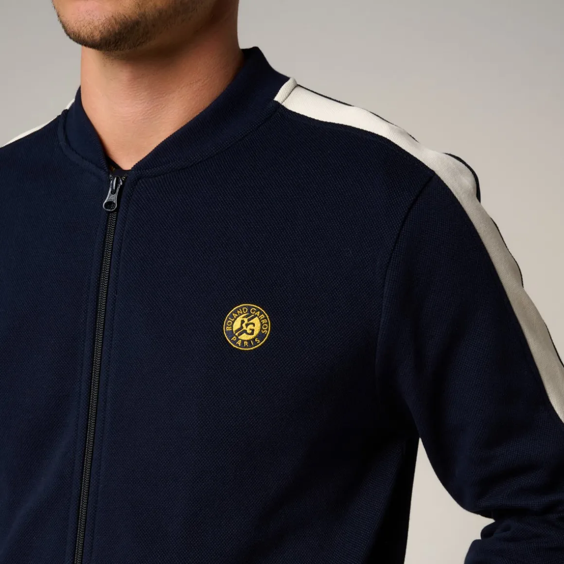 Roland-Garros Vestes-Teddy Heritage homme - Marine