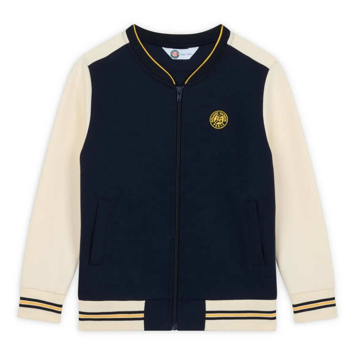 teddy_heritage_homme_rolandgarros__marine_et_ecru_5.webp Roland-Garros Vestes-Teddy Heritage homme - Marine et ecru