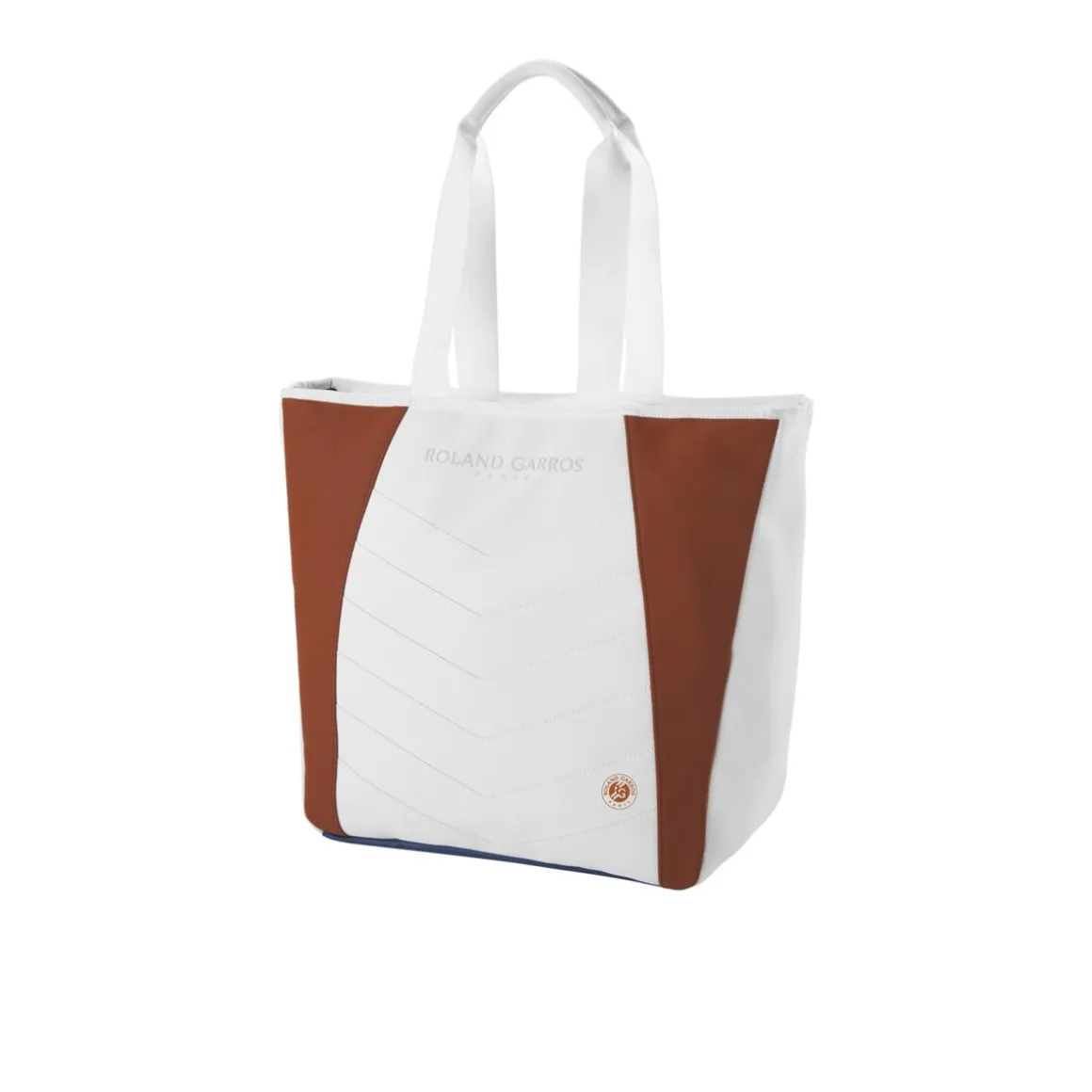 totebag_raquettes_wilson_x_rolandgarros__ecru_et_bleu_3.webp Roland-Garros Sacs De Sport | Sac De Tennis-Totebag raquettes Wilson x - Ecru et Bleu