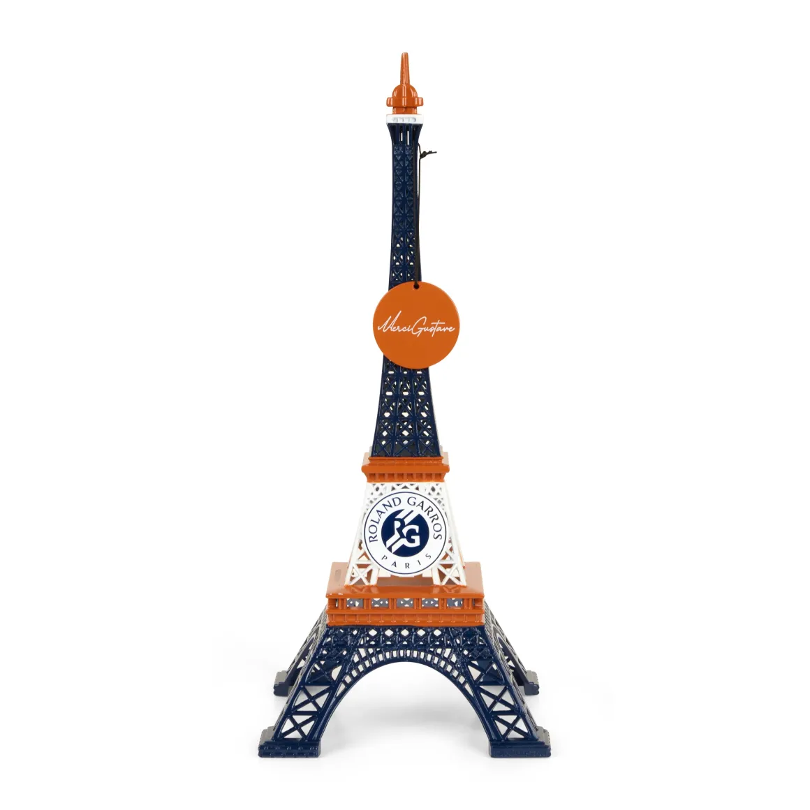 Roland-Garros Porte Clés & Magnets-Tour Eiffel 31 cm - bleu marine