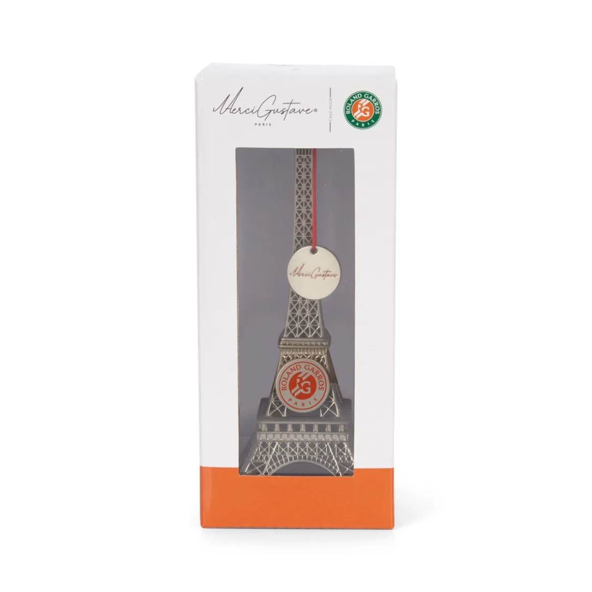 Roland-Garros Porte Clés & Magnets-Tour Eiffel - gris