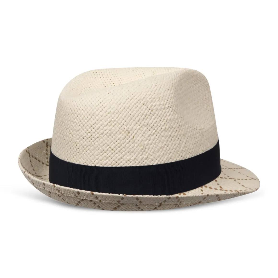 Roland-Garros Casquettes & Chapeaux-Trilby avec bords quadrillés bicolore - Marine