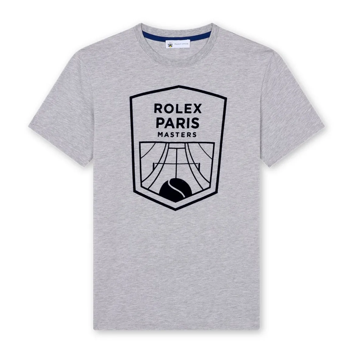 Roland-Garros T Shirts & Débardeurs | T-shirts-T-shirt unisexe Rolex Paris Masters - Gris chiné