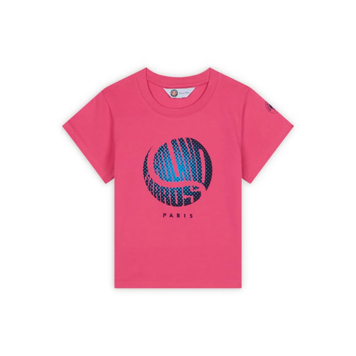 Roland-Garros Hauts-T-shirt Balle fille - Rose