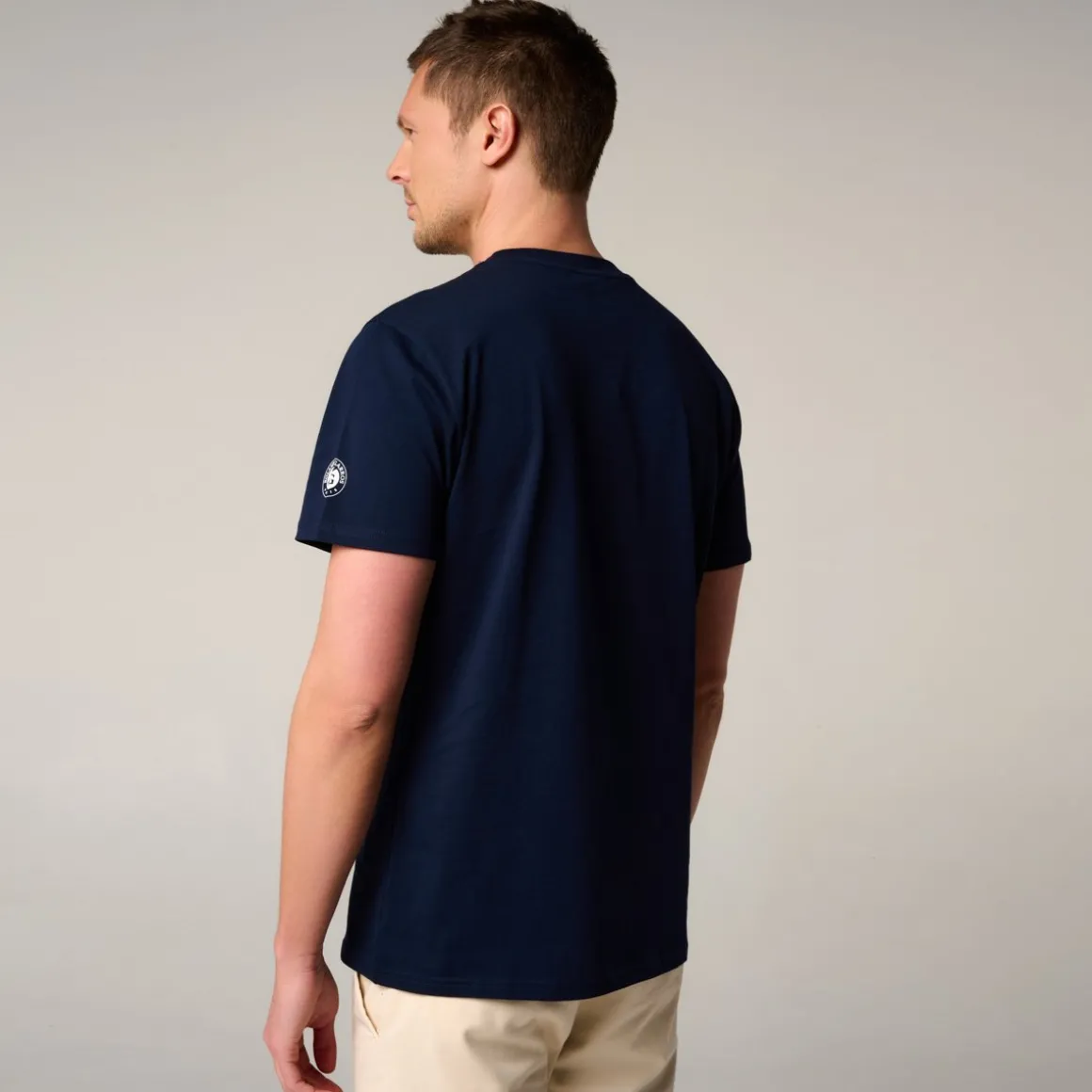 tshirt_balle_homme_rolandgarros__marine_3.webp Roland-Garros T-shirts-T-shirt Balle homme - Marine