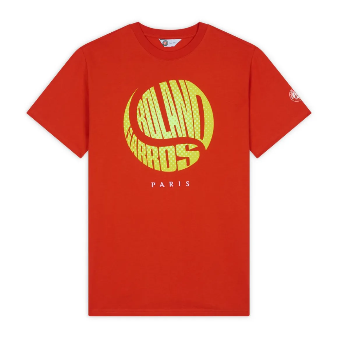 tshirt_balle_homme_rolandgarros__terre_battue_5.webp Roland-Garros T-shirts-T-shirt Balle homme - Terre battue