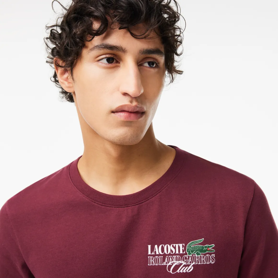 Roland-Garros T-shirts-T-shirt coton homme Sport Édition Roland Garros