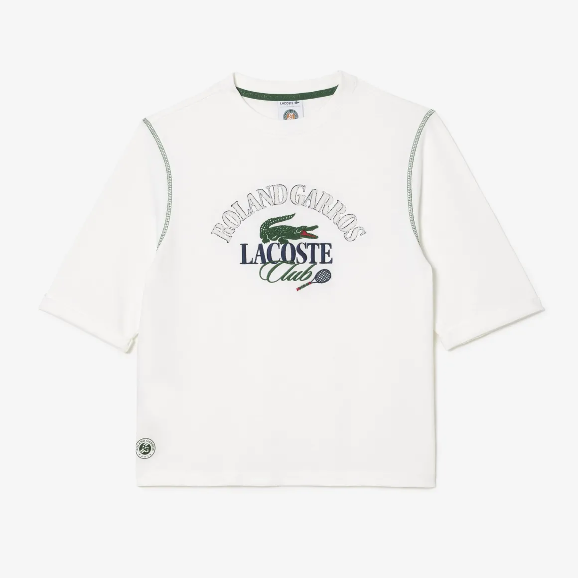 tshirt_en_coton_femme_dition_roland_garros_5.webp Roland-Garros T Shirts & Débardeurs-T-shirt en coton femme Édition Roland Garros