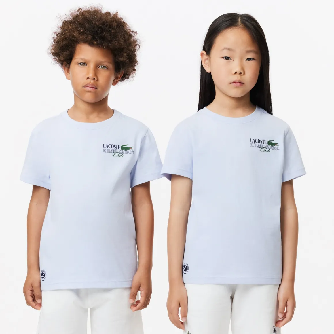 Roland-Garros Hauts | Hauts-T-shirt Enfant coton Sport Édition Lacoste x Roland Garros