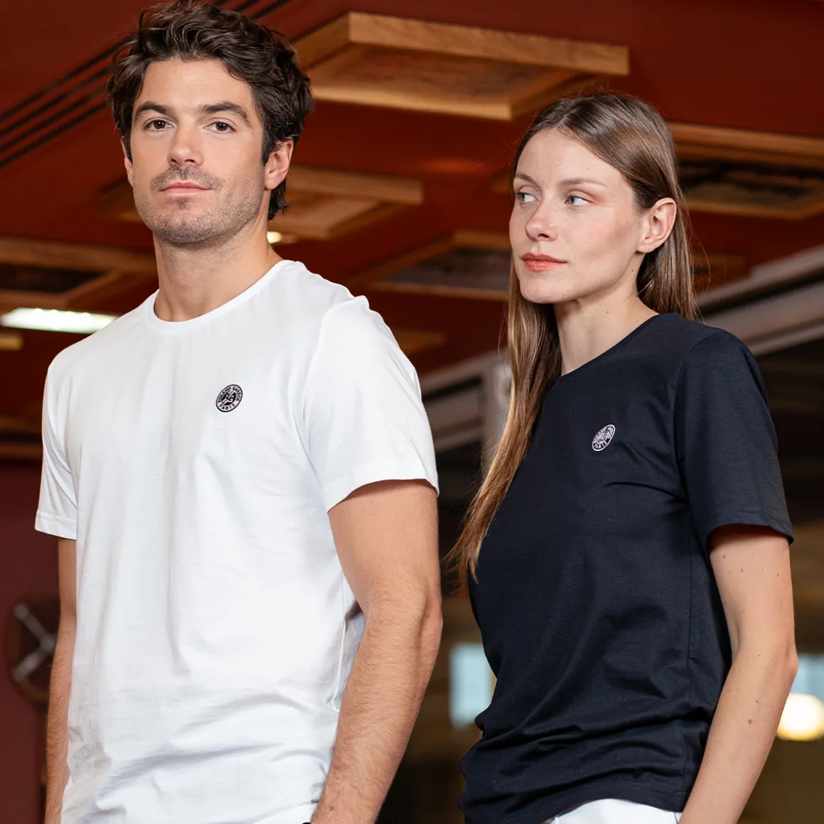 Roland-Garros T Shirts & Débardeurs | T-shirts-T-shirt Essentiels Unisexe - Blanc