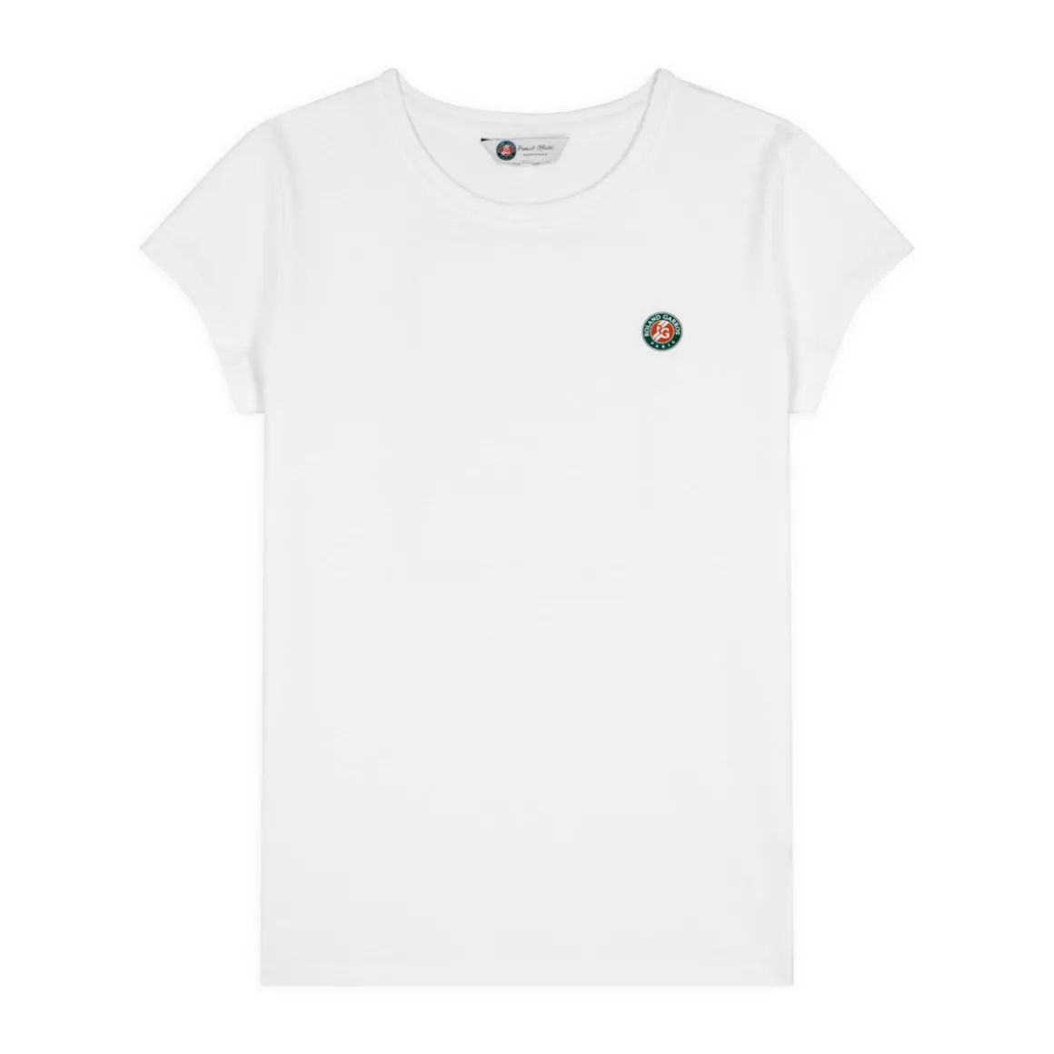 Roland-Garros T Shirts & Débardeurs-T-shirt femme affiche officielle 2021 - blanc