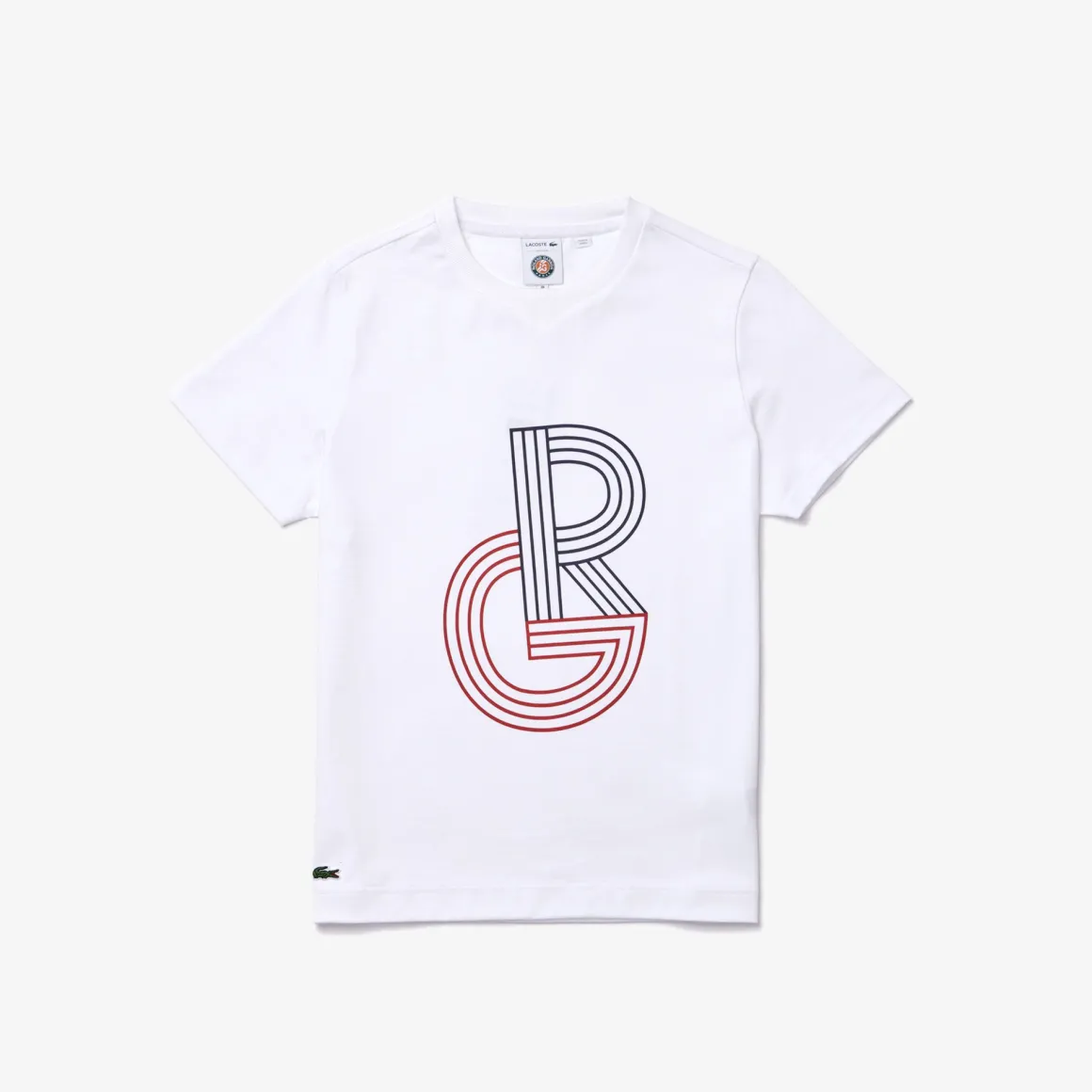 Roland-Garros T Shirts & Débardeurs-T-shirt femme Lacoste pour - Blanc