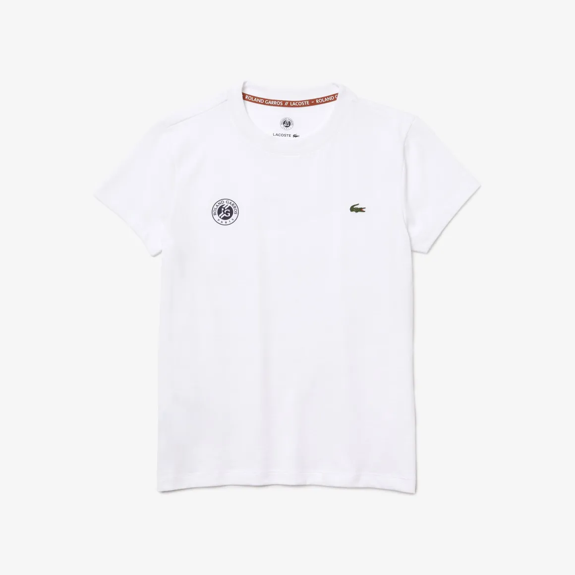 Roland-Garros T Shirts & Débardeurs-T-shirt femme Lacoste pour - Blanc