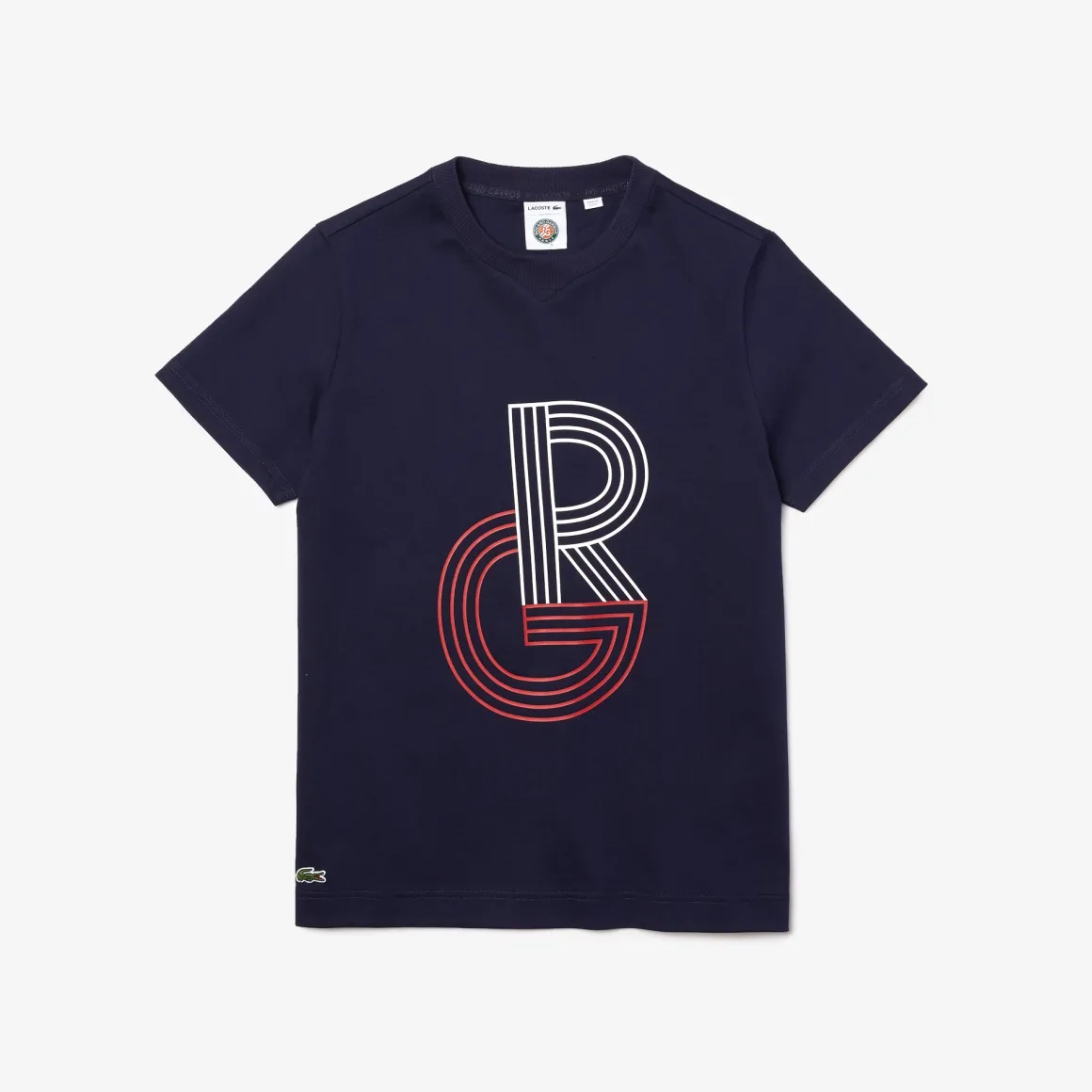 Roland-Garros T Shirts & Débardeurs-T-shirt femme Lacoste pour - Marine