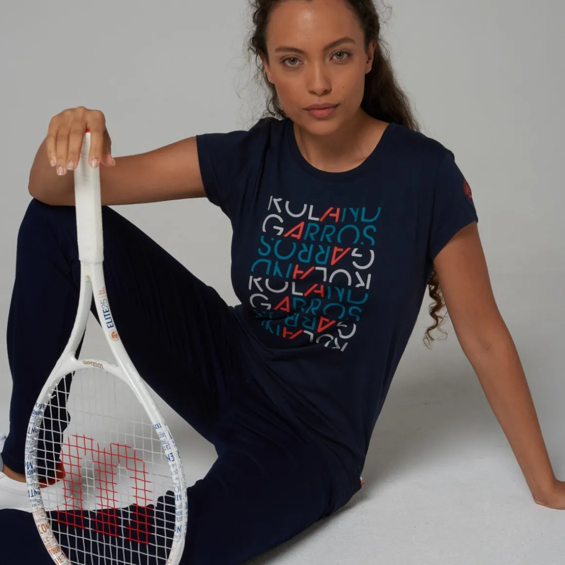Roland-Garros T Shirts & Débardeurs-T-shirt femme - Marine
