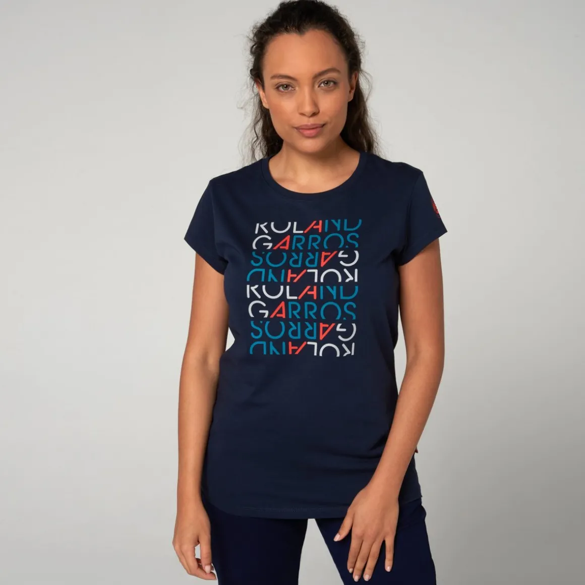 Roland-Garros T Shirts & Débardeurs-T-shirt femme - Marine
