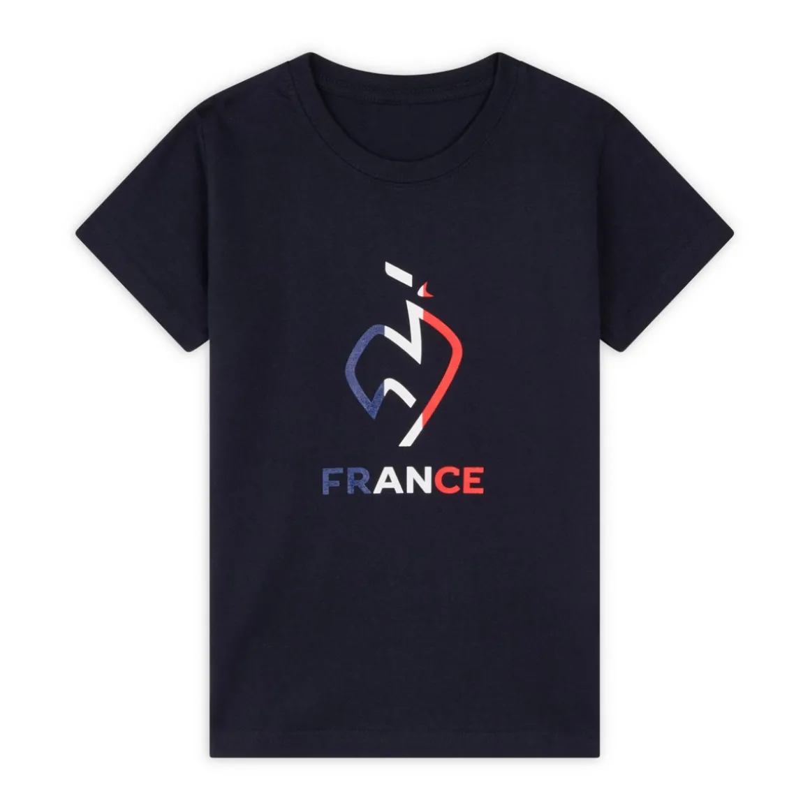 Roland-Garros Hauts | Hauts-T-shirt FFT Coq enfant - Marine