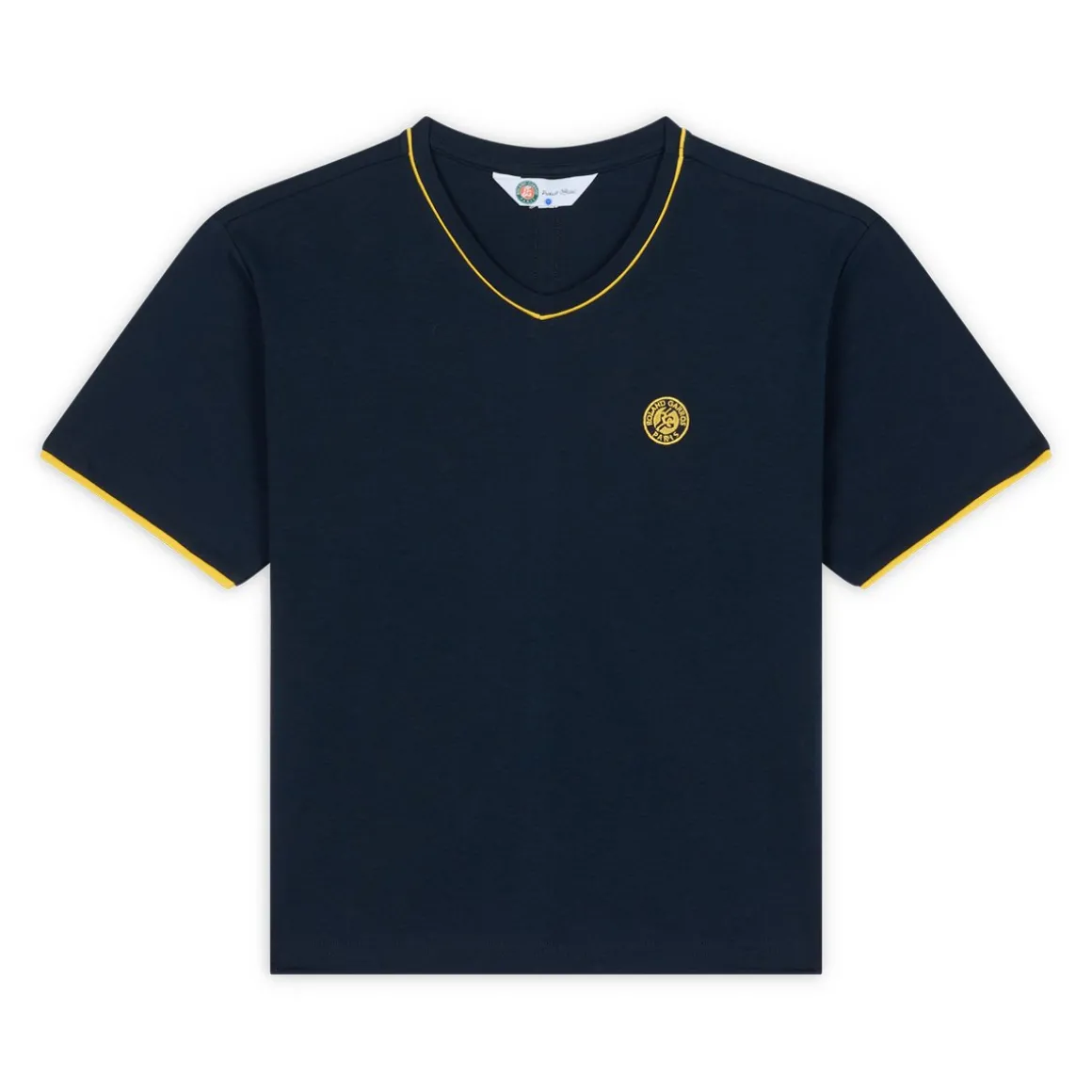 tshirt_heritage_femme_rolandgarros__marine_4.webp Roland-Garros T Shirts & Débardeurs-T-Shirt Heritage femme - Marine