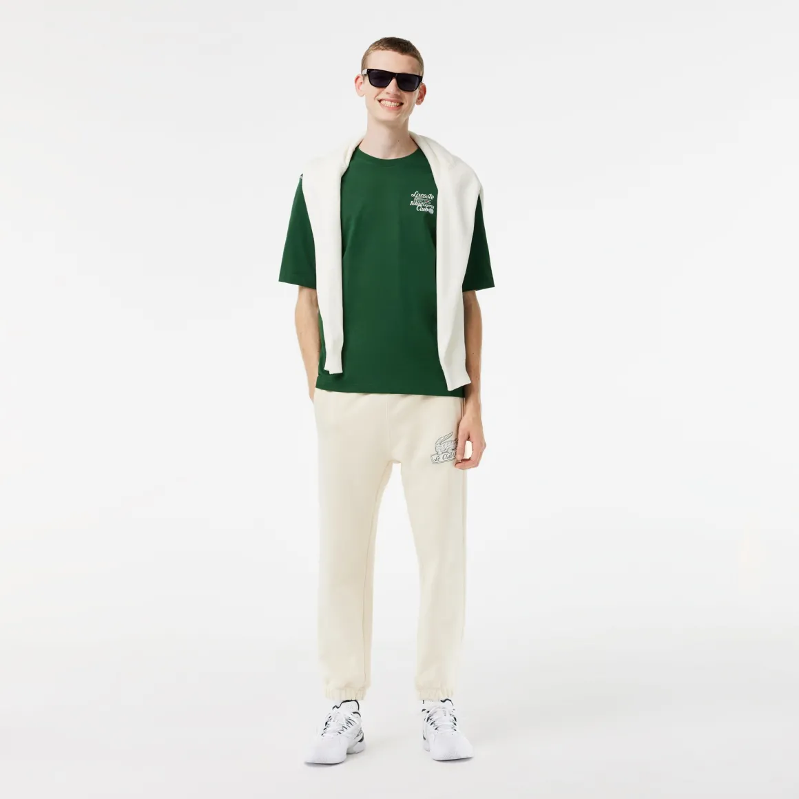 tshirt_homme_club_lacoste_x_rolandgarros__vert_3.webp Roland-Garros T-shirts-Tshirt homme club Lacoste x - Vert
