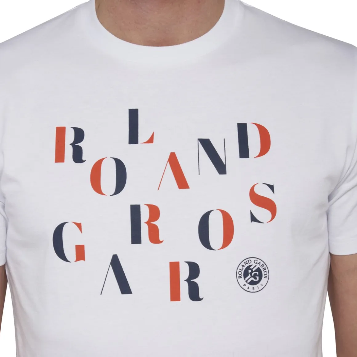 tshirt_homme_col_rond_lettres_rolandgarros__blanc_3.webp Roland-Garros T-shirts-T-shirt homme col rond lettres - blanc