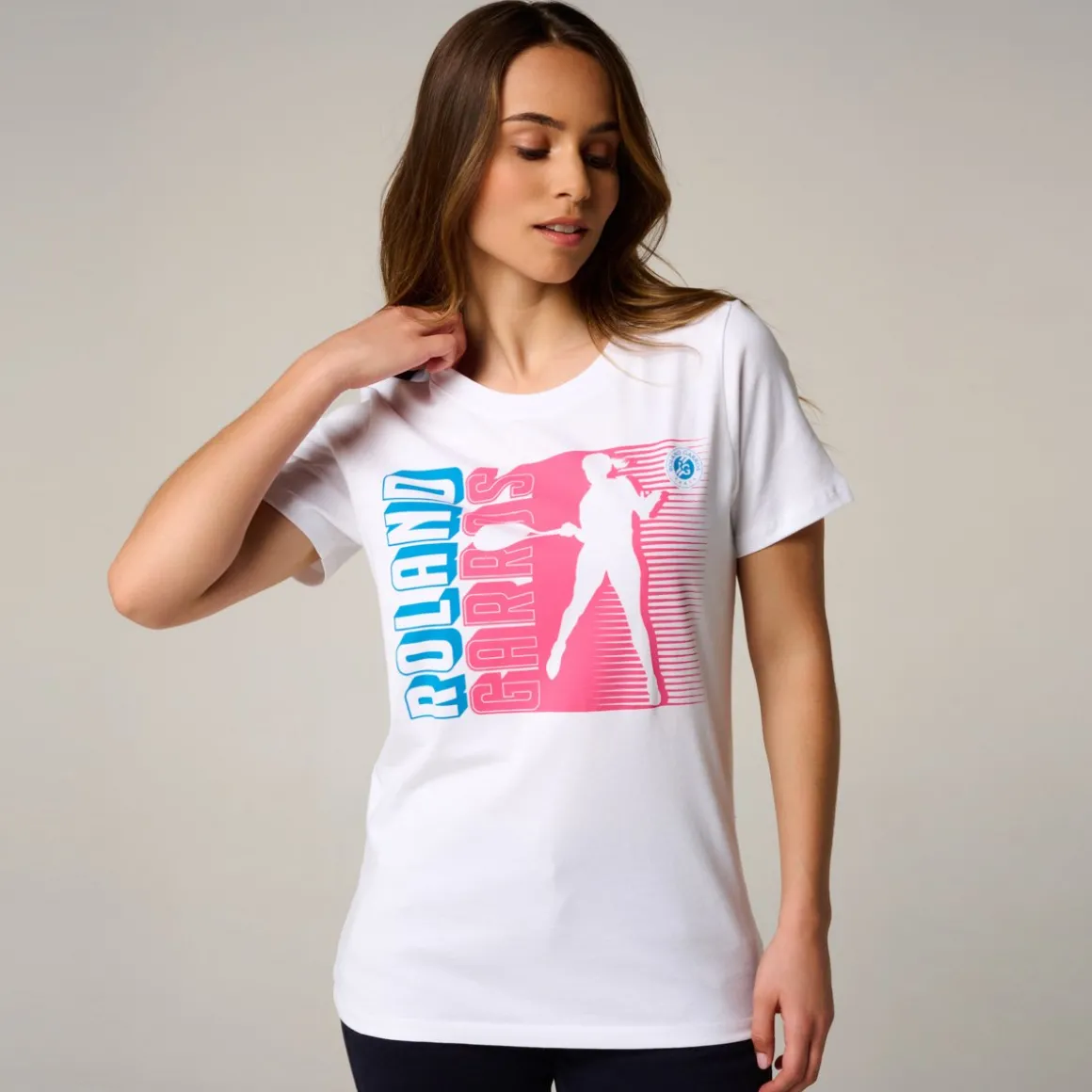 Roland-Garros T Shirts & Débardeurs-T-shirt Joueuse femme - Blanc