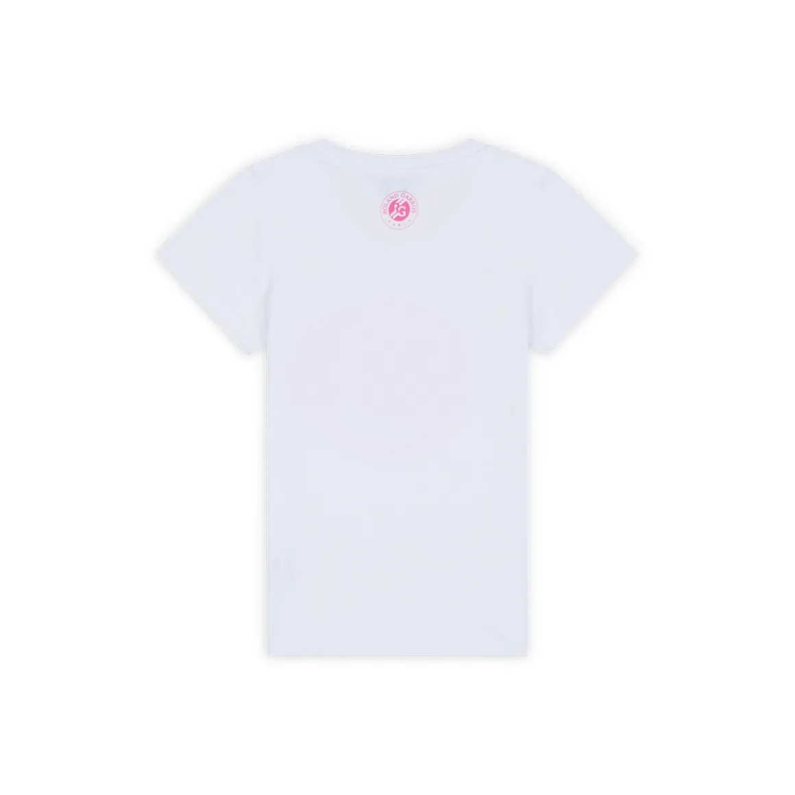 tshirt_logo_fille_rolandgarros__blanc_2.webp Roland-Garros Hauts-T-shirt Logo fille - Blanc