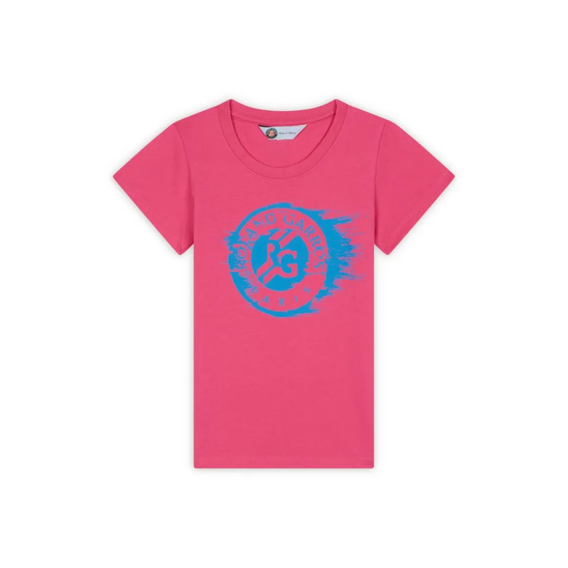 Roland-Garros Hauts-T-shirt Logo fille - Rose