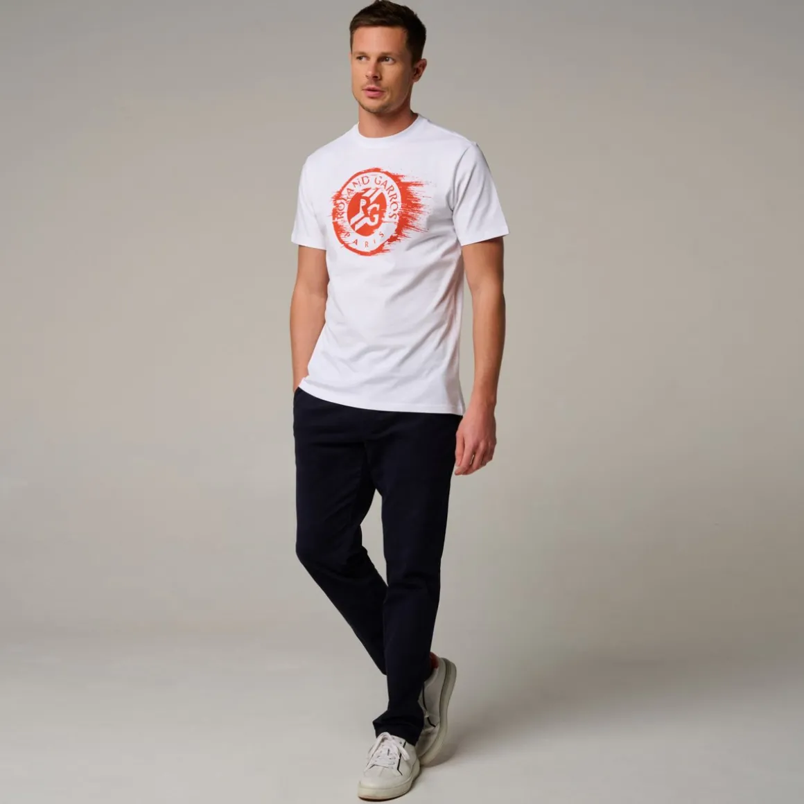 tshirt_logo_homme_rolandgarros__blanc_3.webp Roland-Garros T-shirts-T-Shirt Logo homme - Blanc