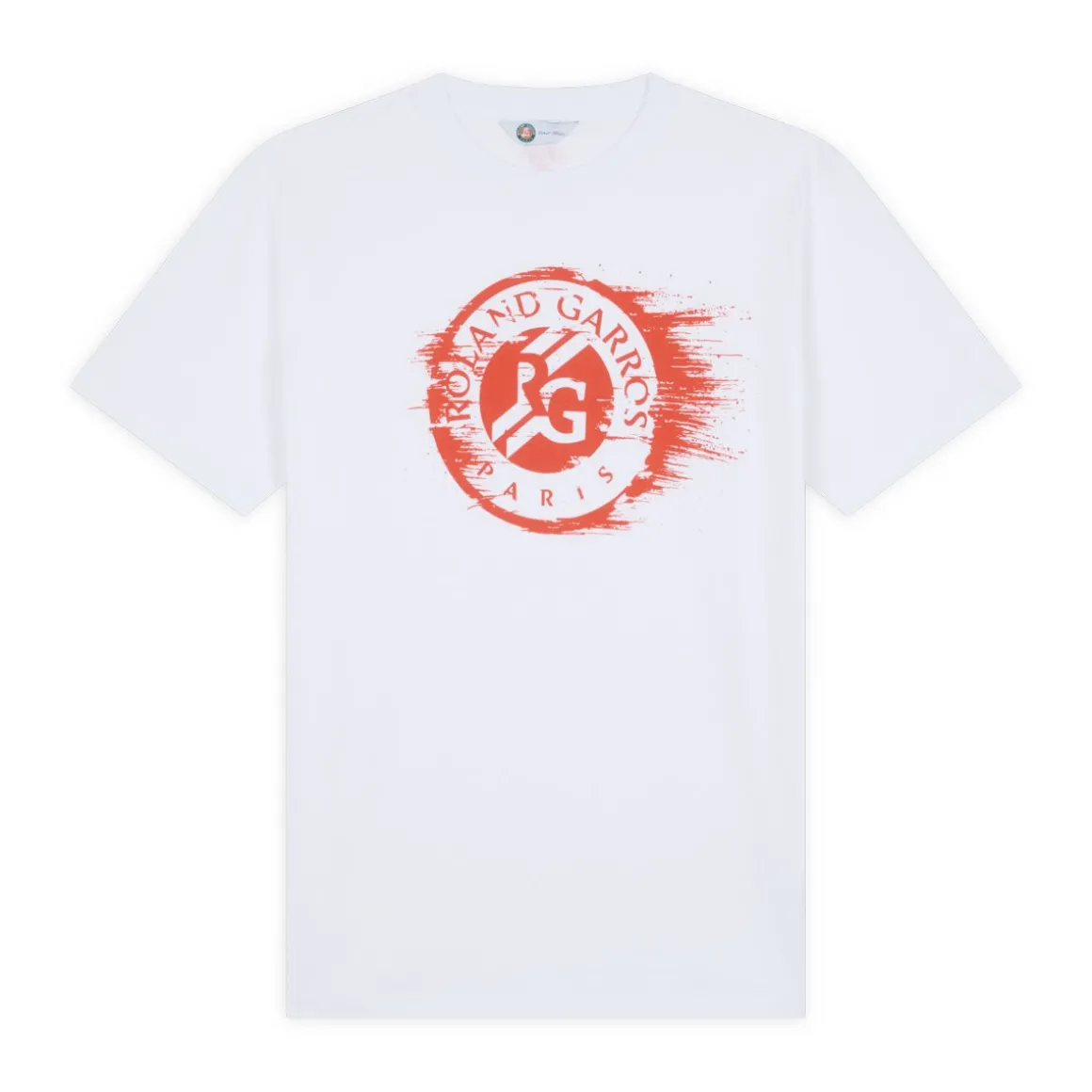 tshirt_logo_homme_rolandgarros__blanc_5.webp Roland-Garros T-shirts-T-Shirt Logo homme - Blanc