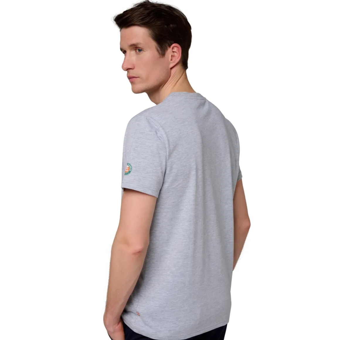 tshirt_skyline_homme_rolandgarros__gris_2.webp Roland-Garros T-shirts-T-shirt Skyline homme - Gris