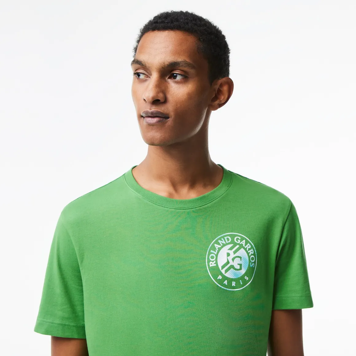 Roland-Garros T Shirts & Débardeurs | T-shirts-T-shirt Unisex Lacoste pour - Estragon